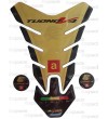 Paraserbatoio mod. "Nevada oro" per APRILIA Tuono V4 Copriserbatoio, antigraffio