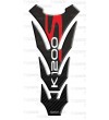 Paraserbatoio per BMW K1200S nero/carbonio, SLIM