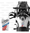 Paraserbatoio "Compact Honeycomb SM" per Honda Africa Twin CRF 1000 bianco