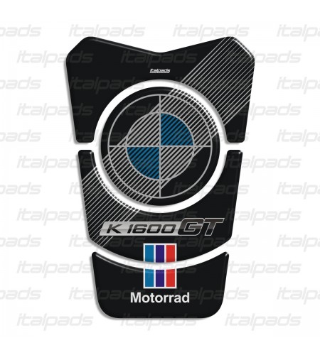 Paraserbatoio resinato per BMW K1600GT nero mod. "Top"