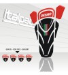 Paraserbatoio "Desmo"  rosso nero per DUCATI Monster, Copriserbatoio, antigraffio, new!