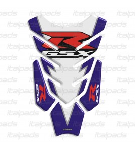 Paraserbatoio per SUZUKI GSX-R mod. "Hyper-WINGS" bianco-blu