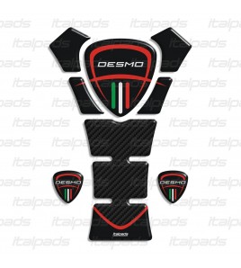 Paraserbatoio per Ducati mod. TexasEco nero/carbonio