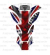 Paraserbatoio Triumph U.K. flag Union Jack "DETROIT" + 1 sticker GRATIS!!