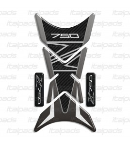 Paraserbatoio  mod. "Shark" per kawasaki Z750 toni grigi