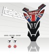 Paraserbatoio  "DETROIT Top black"  per Triumph U.K. flag Union Jack