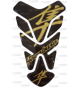 Paraserbatoio mod. "Florida" nero/oro per Suzuki GSX-R Hayabusa