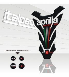 Paraserbatoio per APRILIA mod. "Detroit Top" Racing nero  +4