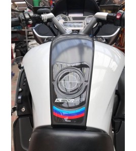 Paraserbatoio resinato nido d'ape per BMW K1600GT, Copriserbatoio, antigraffio, new!