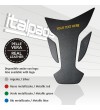 Paraserbatoio Vera Pelle nero mod. "Wings YTH" PERSONALIZZABILE