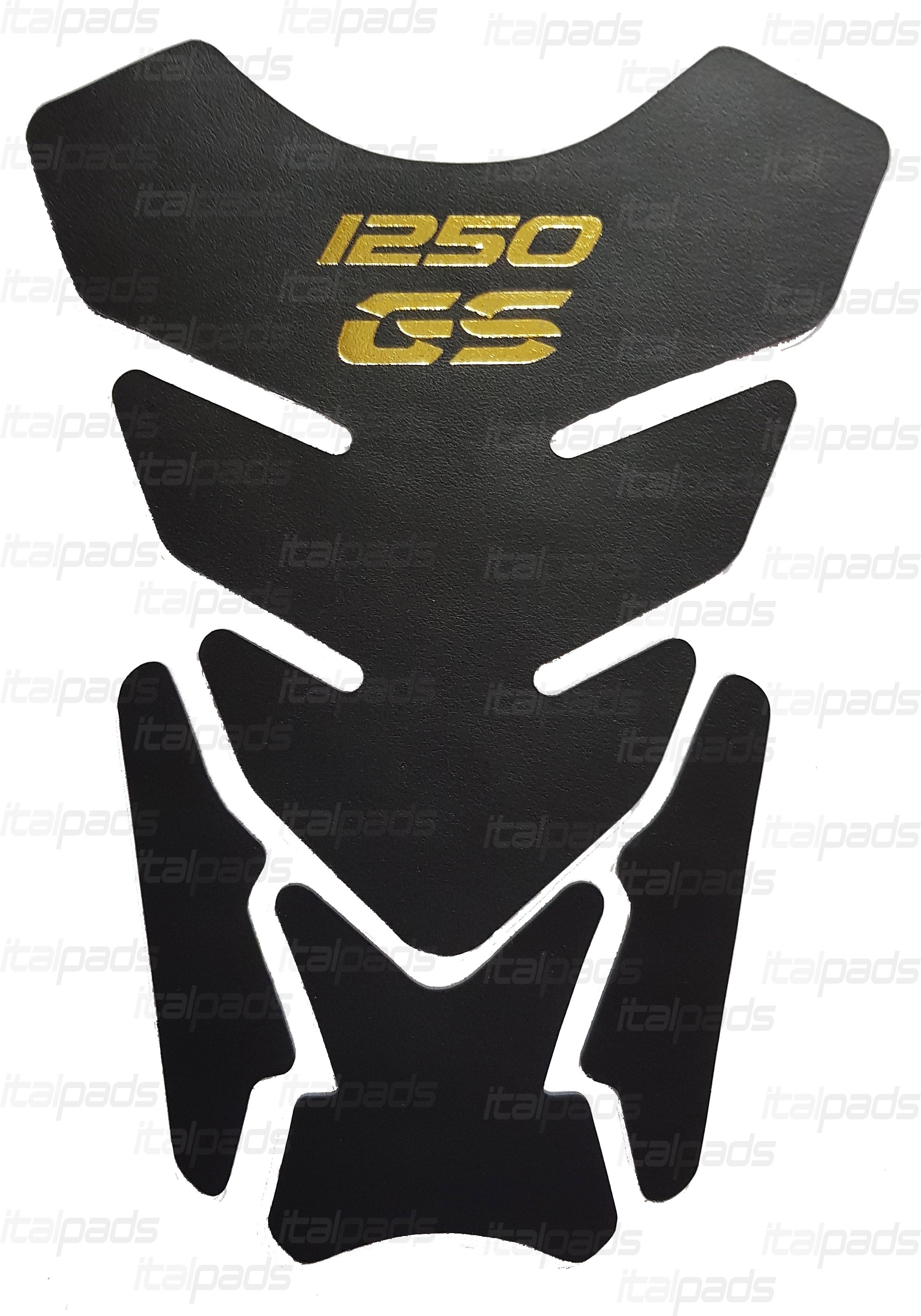 Paraserbatoio Adesivo Resinato Effetto 3D Per BMW R1200 GS 2013-2019, Compatibile R 1200, Colore Nero, Made In Italy - 3