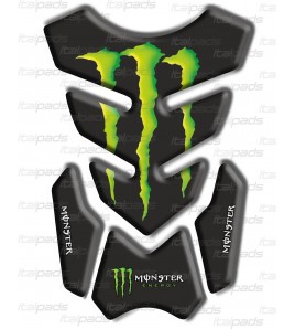 Paraserbatoio resinato MONSTER TRI.WINGS NERO BLACK TANK PAD PROTECTIVE