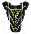 Paraserbatoio "Top wings Rip" carbon look/giallo per DUCATI Monster