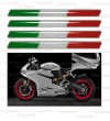 Set 4 stickers 3D in resina per Ducati Panigale 959, 97x8 mm.