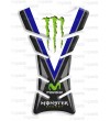 Paraserbatoio Classic Monster Blue-carbon Sport Racing, protezione serbatoio, new!