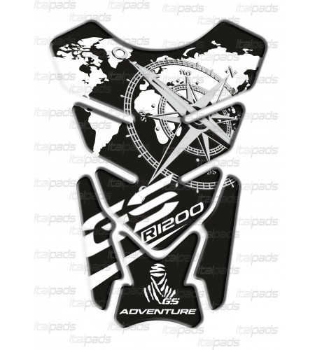 Paraserbatoio Nero/Bianco "Michigan" per BMW R1200GS Adventure