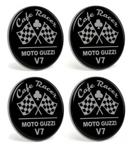 Adesivi resina stickers Cafe Racer Moto Guzzi V7