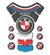 Paraserbatoio resinato per BMW TANK PAD "De Luxe" logo rosso