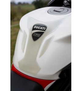 Paraserbatoio TRASPARENTE per DUCATI, protezione serbatoio, new