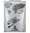 Paraserbatoio Trasparente Michigan per BMW R1200GS Adv