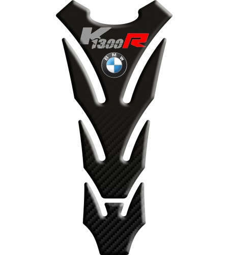 Paraserbatoio resinato per BMW K1300R nero/carbonio, SLIM