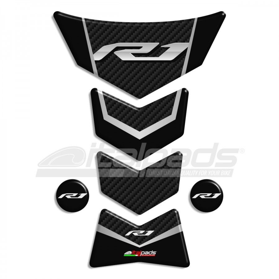 Protection Protège Réservoir Tank Pad pour Yamaha MT-03 Carbone