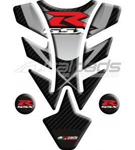 Paraserbatoio generico compatibile per Suzuki GSX-R mod. "ILLINOIS/s" effetto carbonio