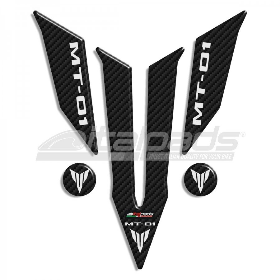 Protection Protège Réservoir Tank Pad pour Yamaha MT-03 Carbone