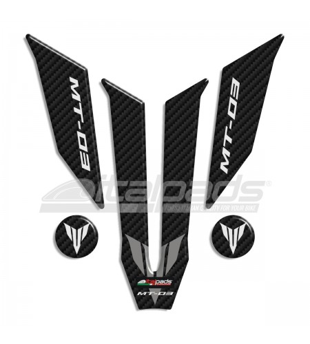 Paraserbatoio per Yamaha MT-03 carbon look + 2 Gratis