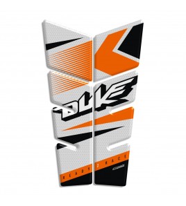 Paraserbatoio "HoneyComb" bianco per KTM Duke Tank Pad KTM